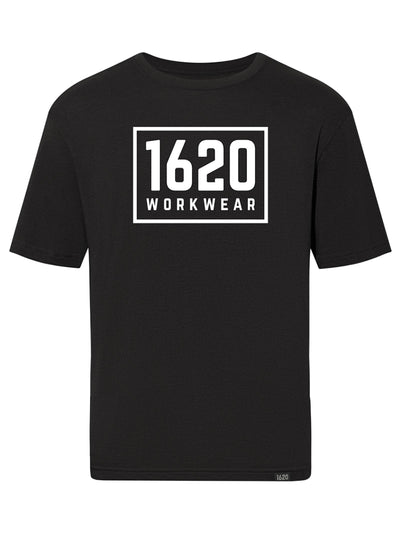 1620 Logo Shirt Short Sleeve Shirts 1620 Workwear, Inc Black Small