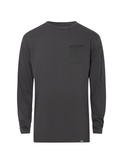 Heavyweight NYCO Long Sleeve Pocket T-Shirt Shirts 1620 Workwear, Inc Granite Small