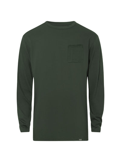 Heavyweight NYCO Long Sleeve Pocket T-Shirt