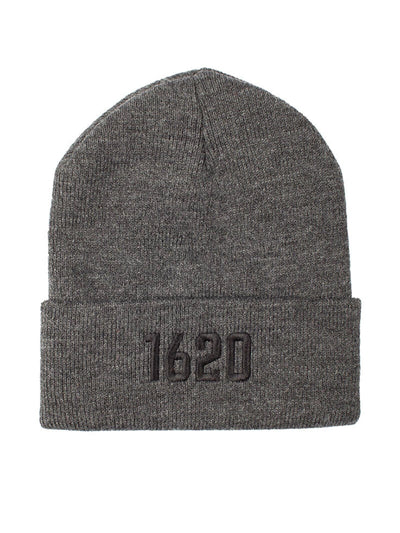 Cuffed Beanie Accessories 1620 Workwear, Inc Embroidered Charcoal