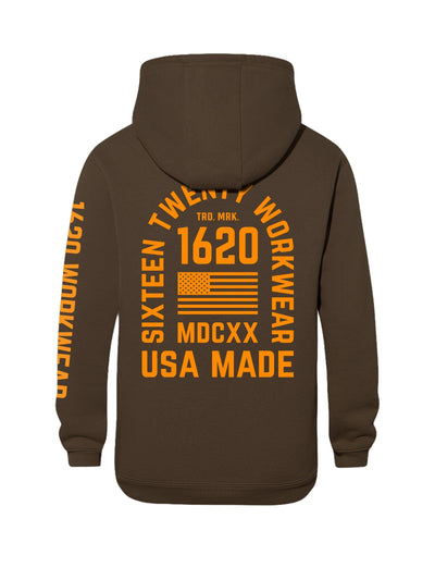 Stacked Logo Work Hoodie Sweatshirts 1620 workwear
