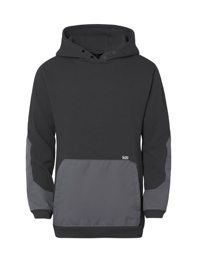 Full Tech Work Hoodie Sweatshirts 1620 workwear Granite Small