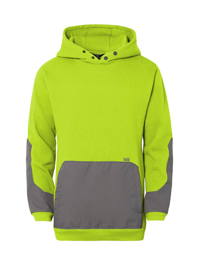 Full Tech Work Hoodie Sweatshirts 1620 workwear Hi Vis Small