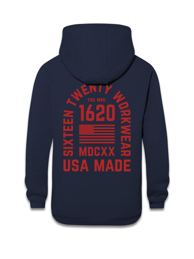 Stacked Logo Work Hoodie Sweatshirts 1620 workwear