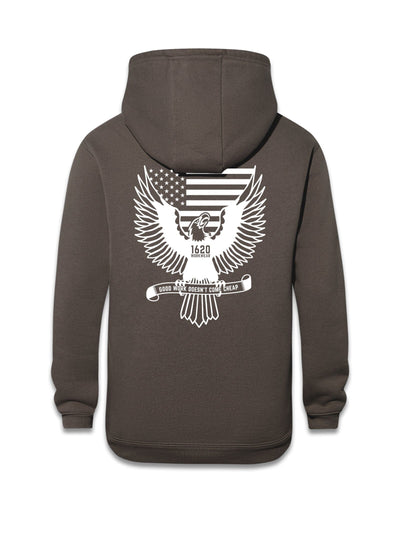 Freedom Work Hoodie Sweatshirts 1620 workwear Granite Small