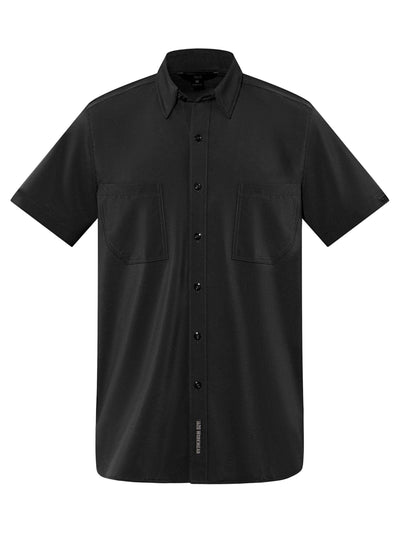 Short Sleeve Work Shirt Shirts 1620 workwear Black Small