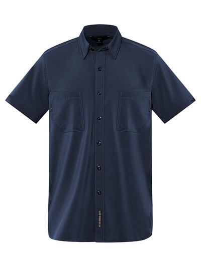 Short Sleeve Work Shirt Shirts 1620 workwear Uniform Blue Small