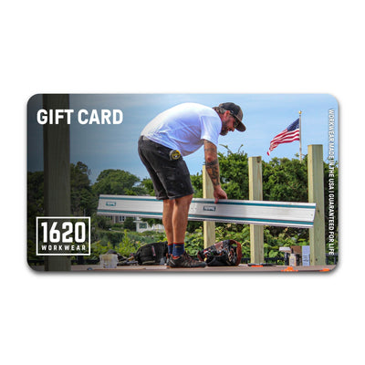 Gift Card Gift Card 1620 workwear $25.00
