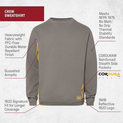 Crew Sweatshirt Sweatshirts 1620 workwear