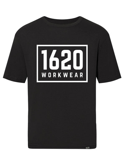 1620 Logo Shirt Short Sleeve Shirts 1620 Workwear, Inc Black Small