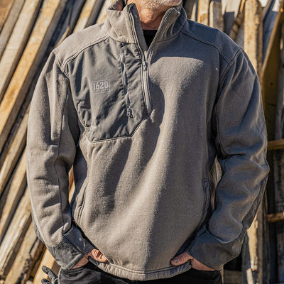 Quarter Zip Tech Sweatshirt Sweatshirts 1620 Workwear, Inc