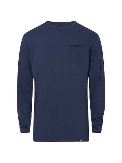 Heavyweight NYCO Long Sleeve Pocket T-Shirt