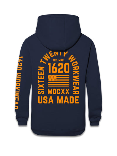 Stacked Logo Work Hoodie Sweatshirts 1620 workwear