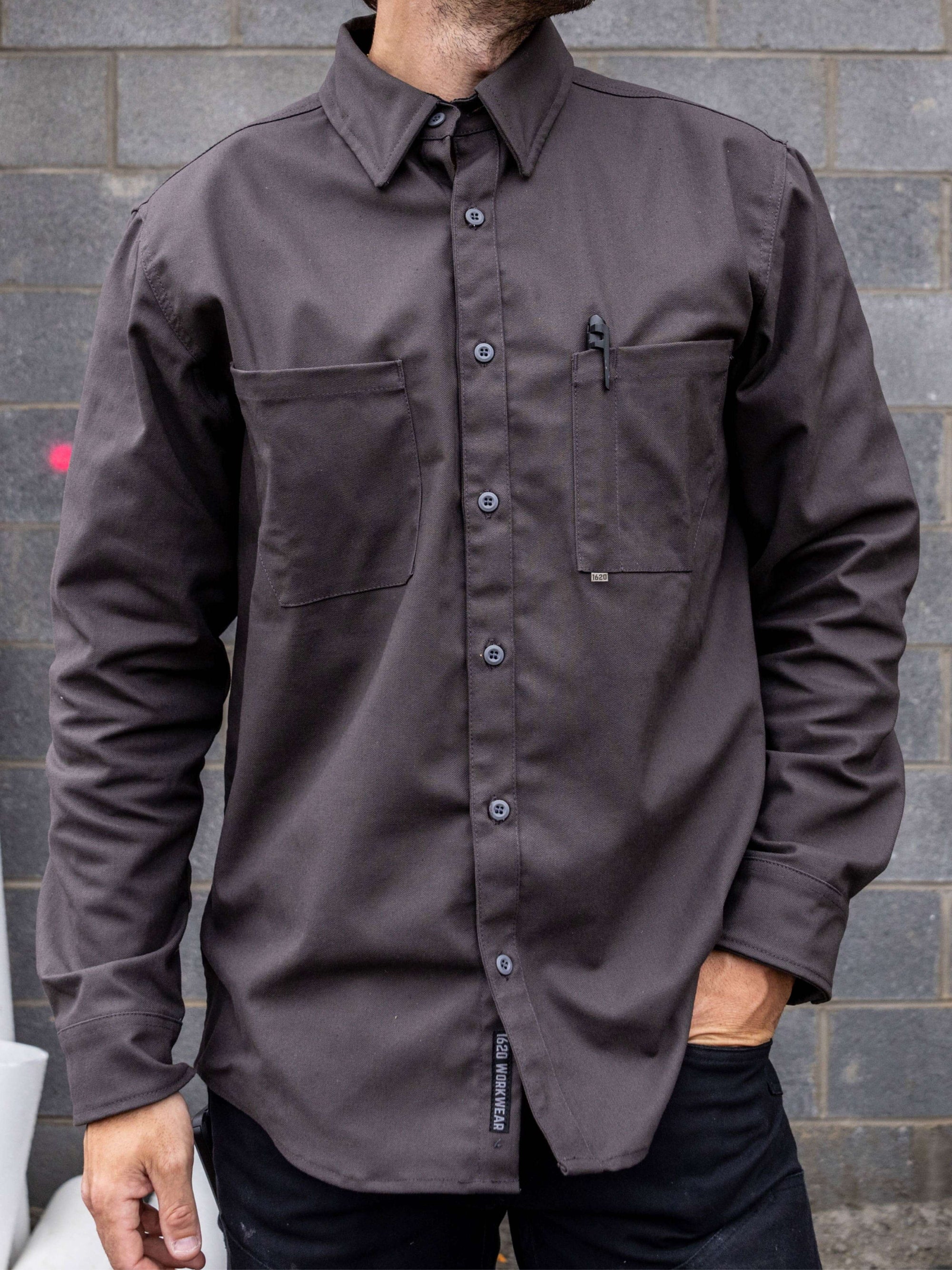 dress work shirts Button Down Work Shirt - American Made Quality