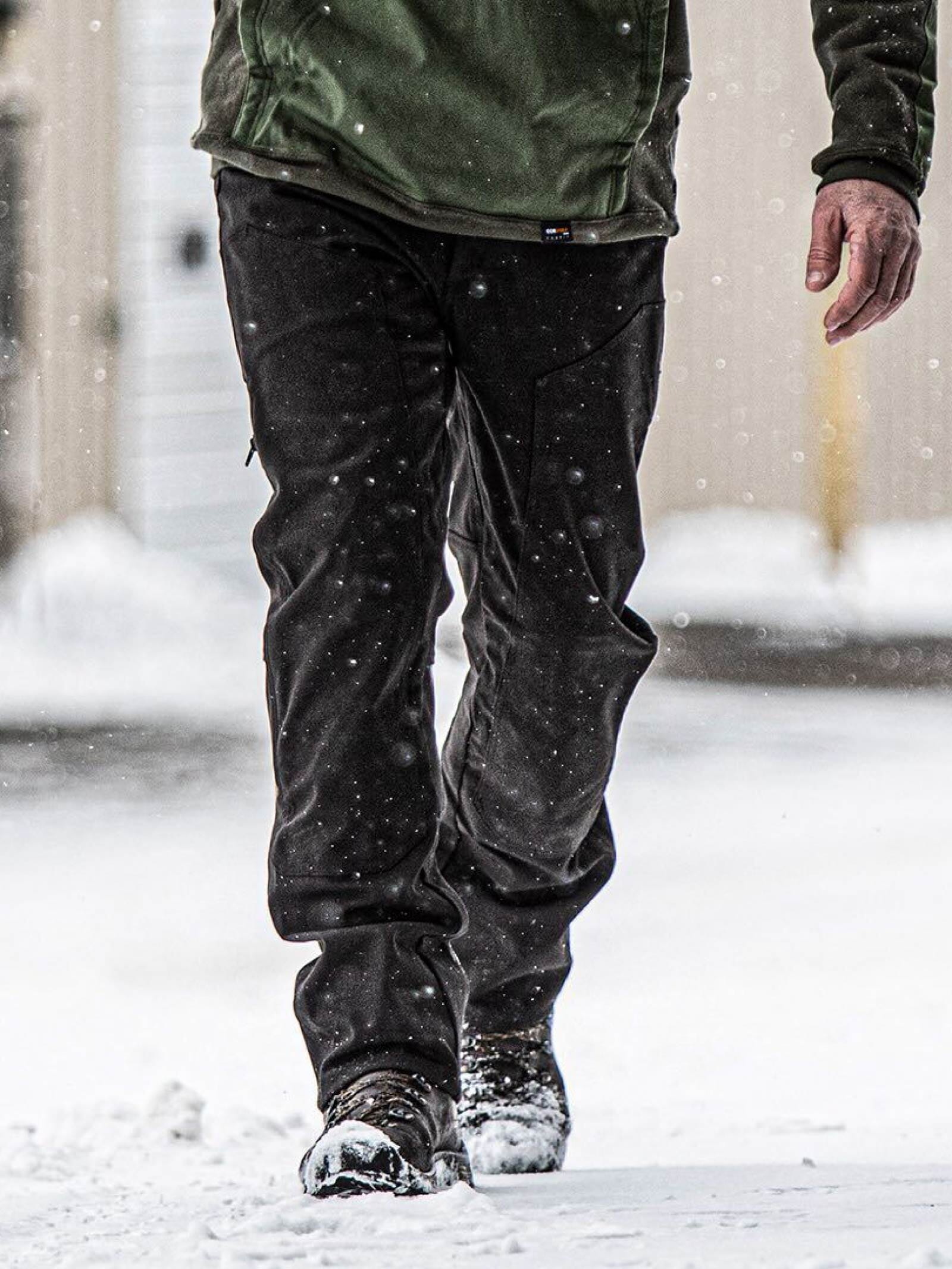 Fleece Lined NYCO Double Knee Utility Pant Fleece Lined NYCO Double Knee Utility Pant