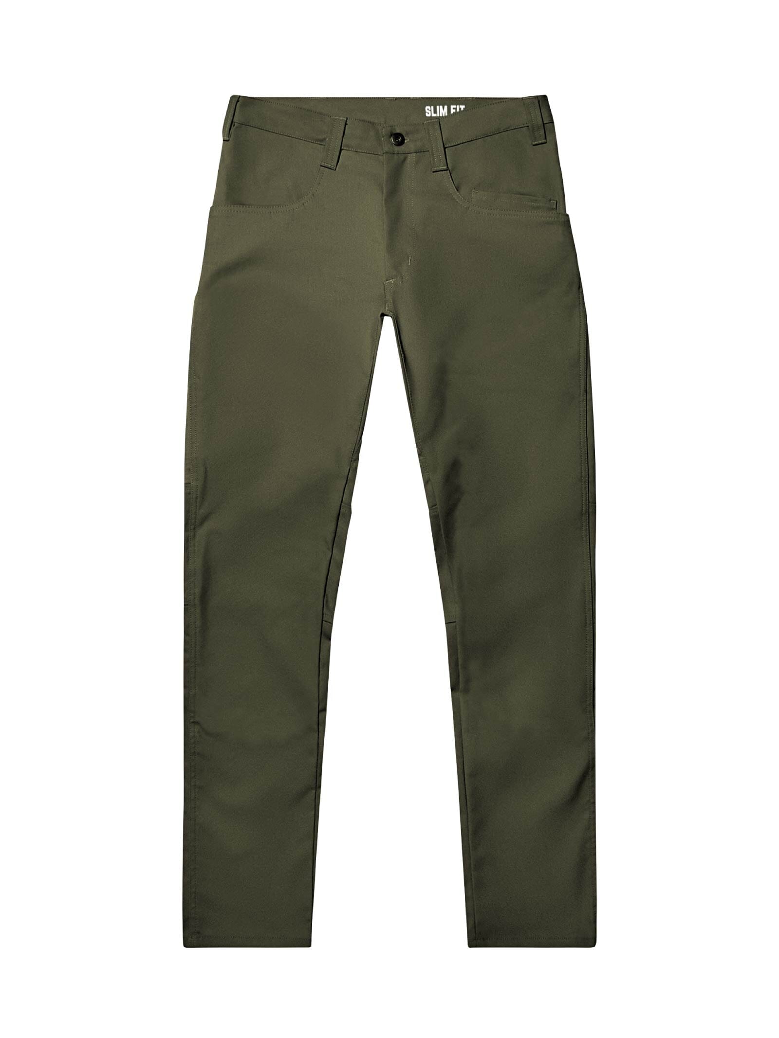 【oan】Slim Coated Incision Pants FoundationPant-Slim-