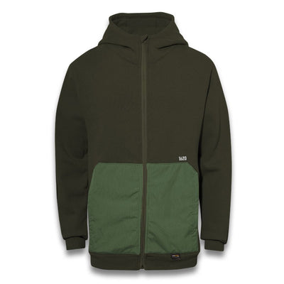 Full Zip Work Hoodie Sweatshirts 1620 Workwear, Inc Hunter Green Small