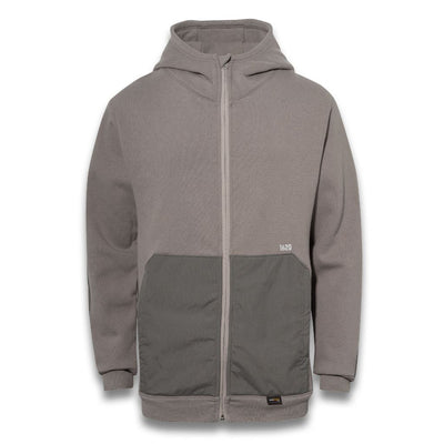 Full Zip Work Hoodie Sweatshirts 1620 Workwear, Inc Grey Small
