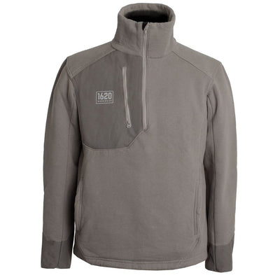Quarter Zip Tech Sweatshirt Sweatshirts 1620 Workwear, Inc Grey Small