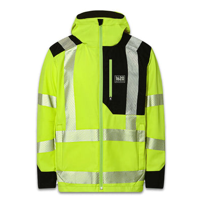 Hi Vis Softshell Work Jacket Jacket 1620 Workwear, Inc