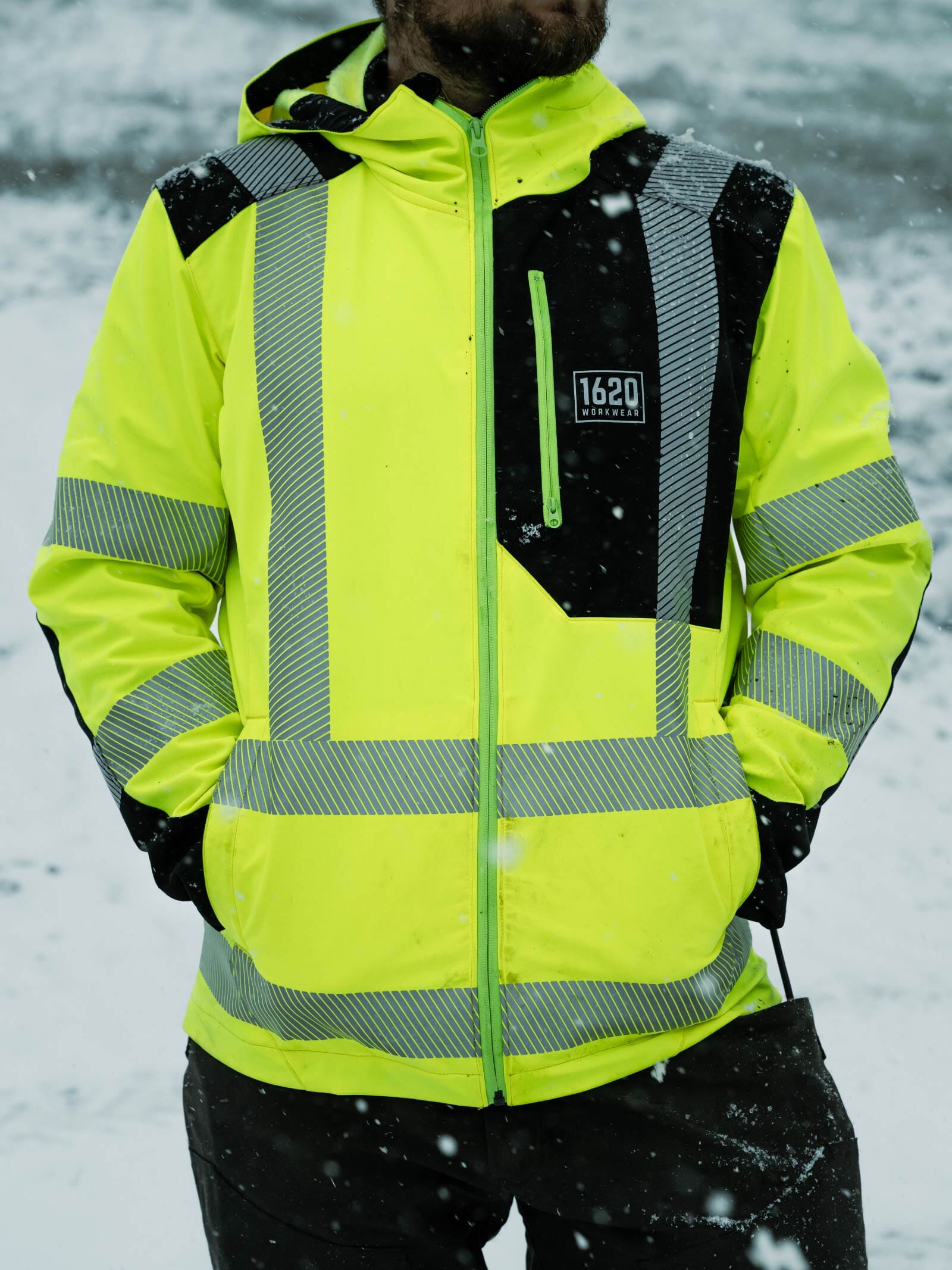 Hi Vis Best Rain Gear For Construction Work Hi Vis Softshell Work