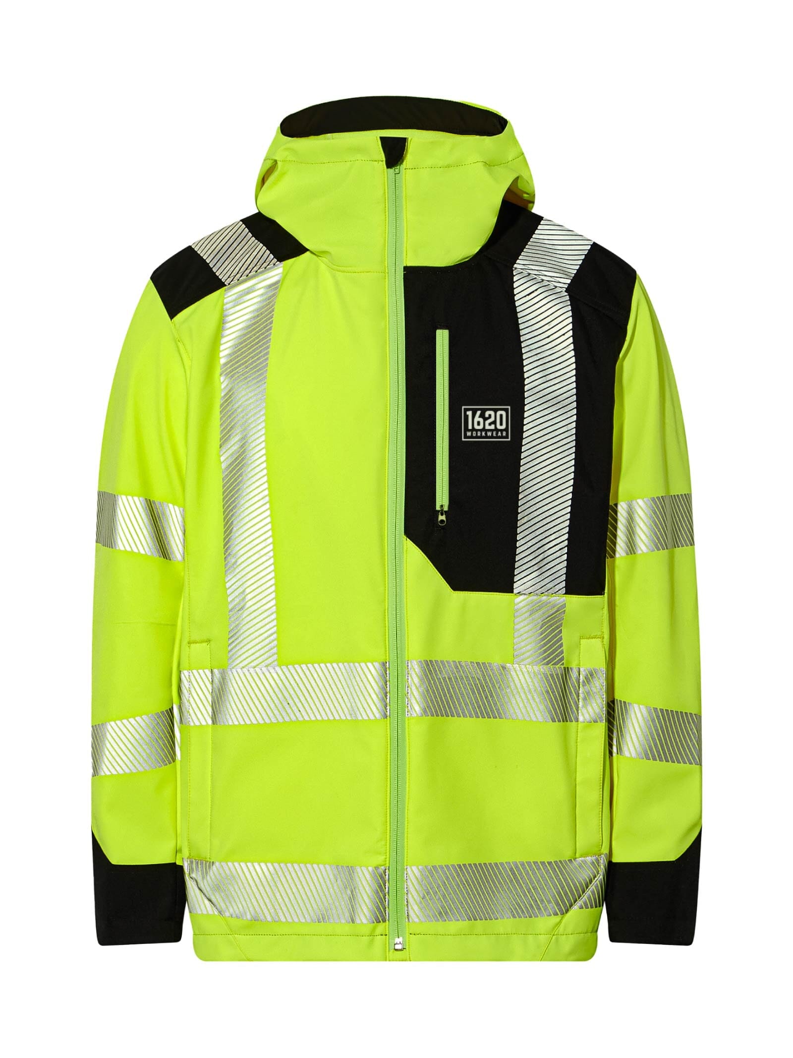 Hi Vis Softshell Work Jacket | Reflective Jacket | Made in