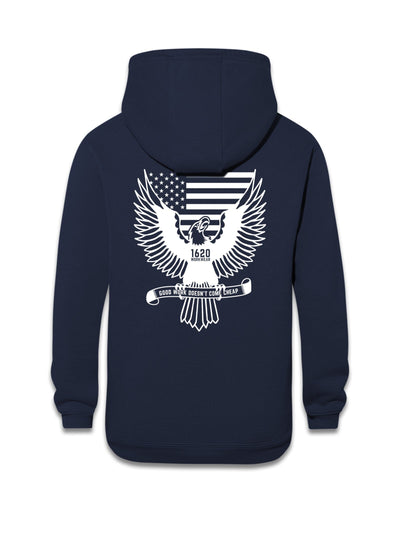 Freedom Work Hoodie Sweatshirts 1620 workwear Uniform Blue Small