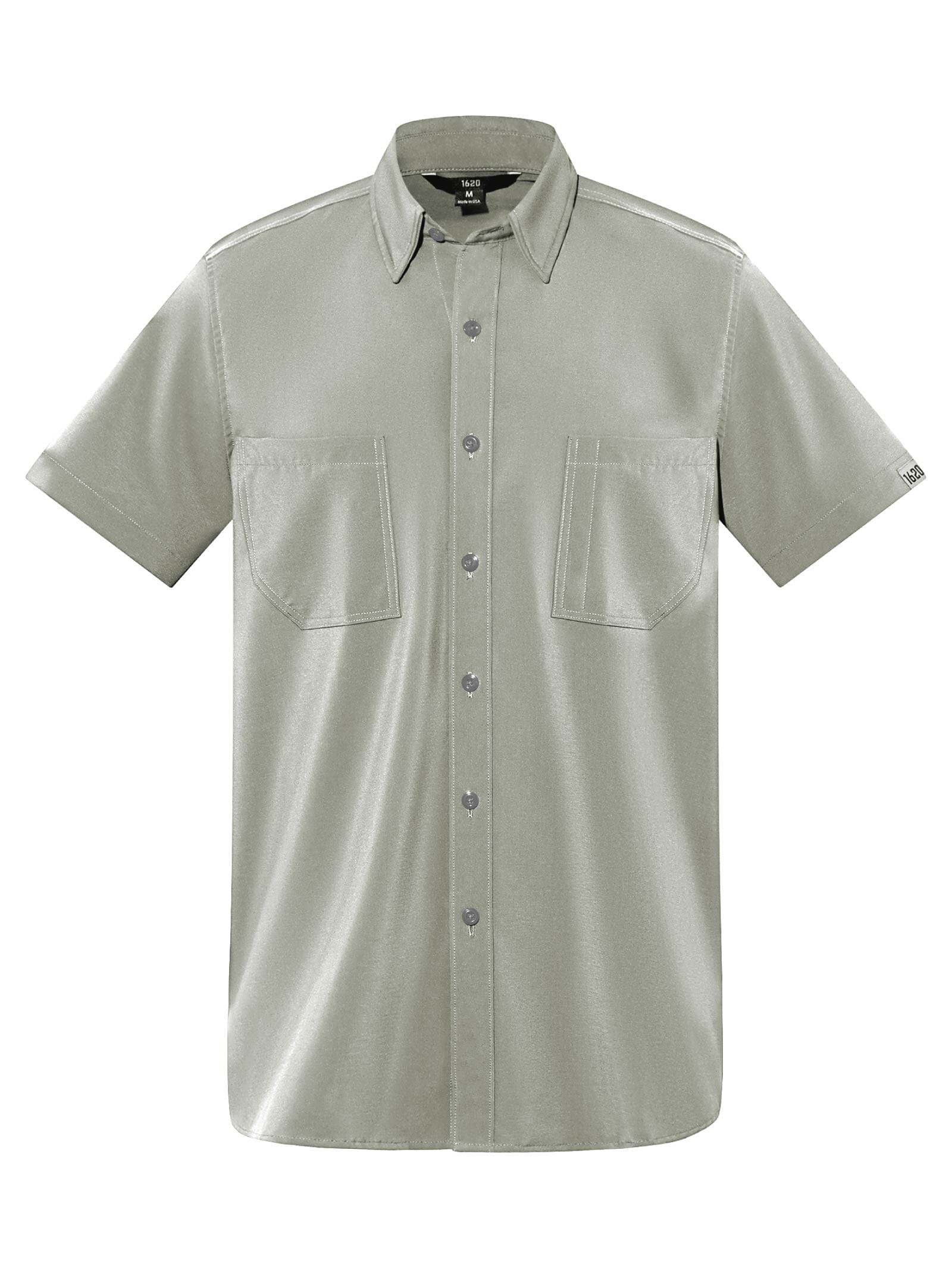【SATIIIZ】Re-Piece Work Short Sleeve Shirt Short Sleeve Work Shirt - 1620 Workwear, Inc