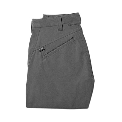 Men's Shop Pant with 4-way stretch in Charcoal featuring back pocket