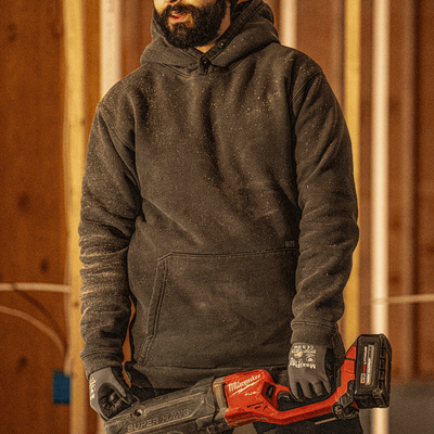 Basic Work Hoodie Sweatshirts 1620 workwear Granite Small