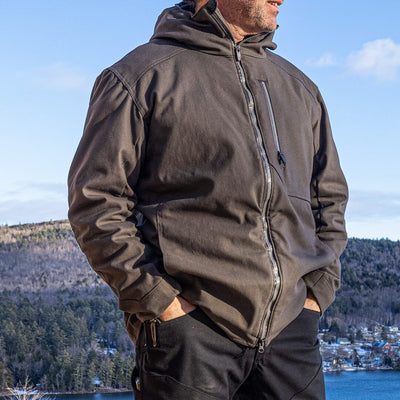 Lined NYCO Hooded Jacket jacket 1620 Workwear, Inc