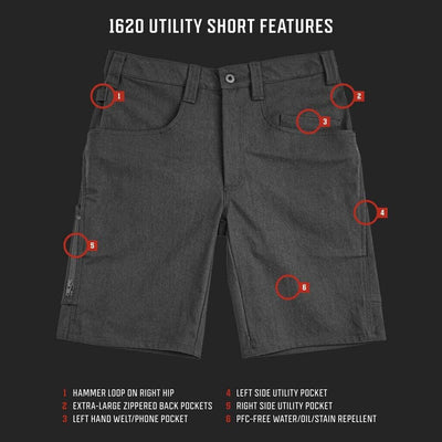 Utility Short shorts 1620 workwear