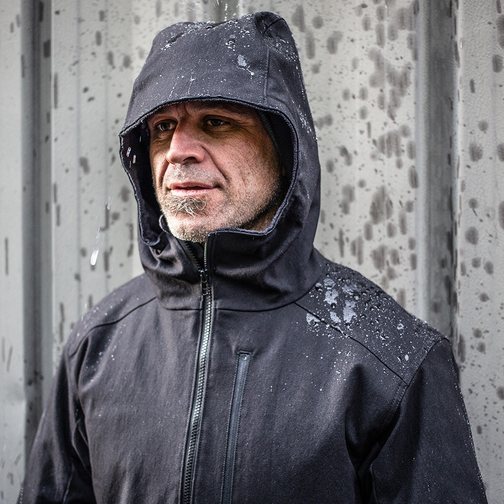 Lined NYCO Hooded Jacket | Wind and Waterproof | Made in the